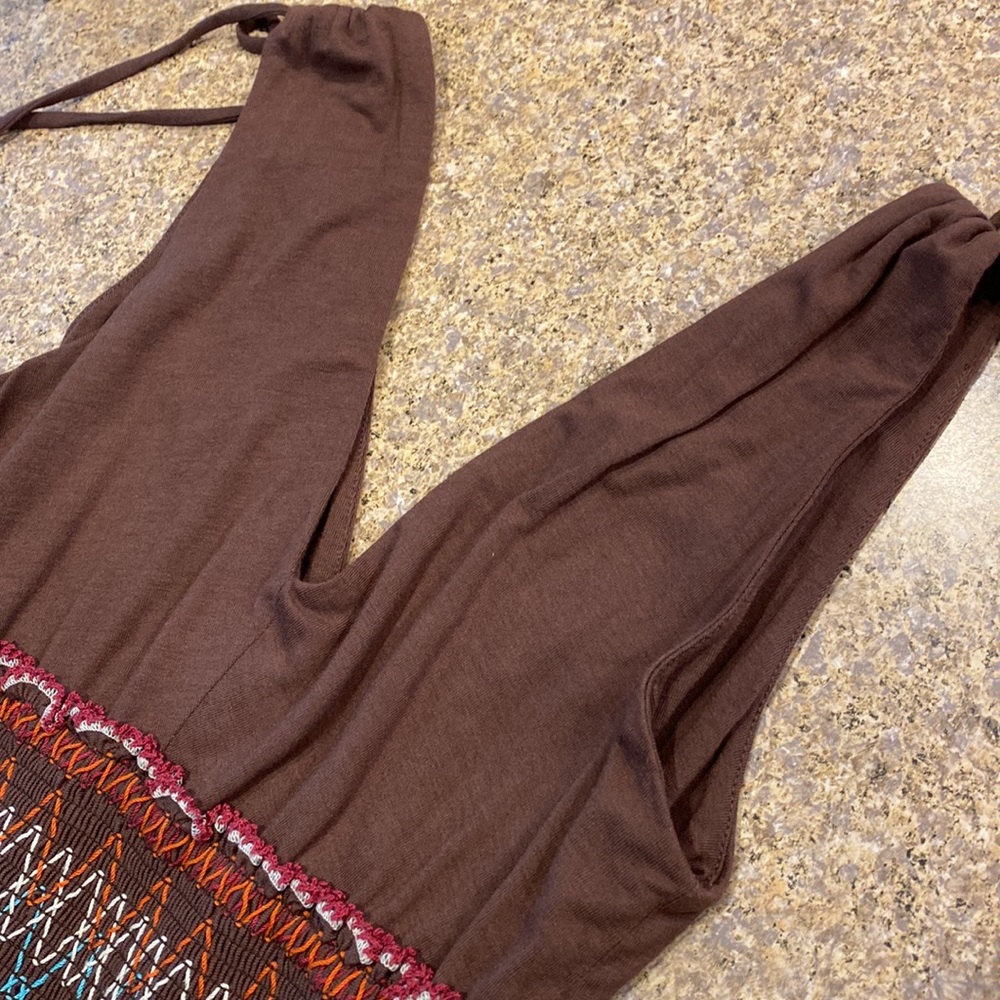 BCBGMAXAZRIA Small Petite Brown Dress With Other Colors - Picture 12 of 17